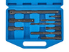 Zestaw przedłużek 1/2" 3/8" 1/4" 9szt. GEKO