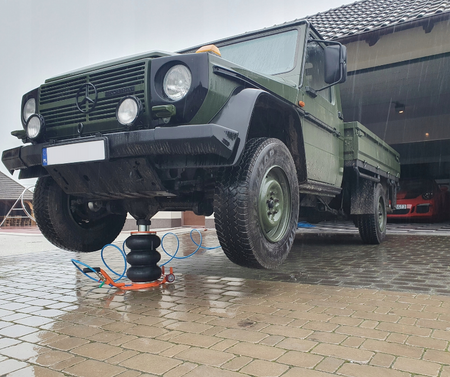 Podnośni poduszkowy pneumatyczny 3,5T bałwanek BJC