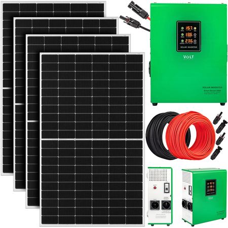 Zestaw solarny panel do grzania wody CWU 3000W GREEN BOOST MPPT 4xPV (4x510W) 
