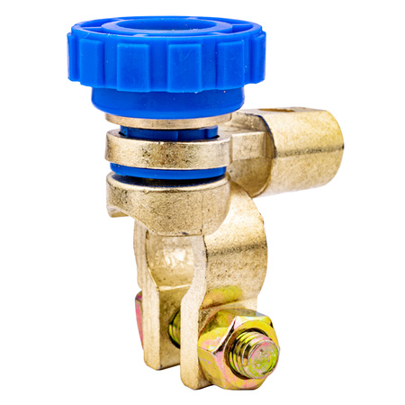 Klema hebel obrotowy wyłącznik prądu masy akumulatora rygiel 250a 12/24 V FALON-TECH