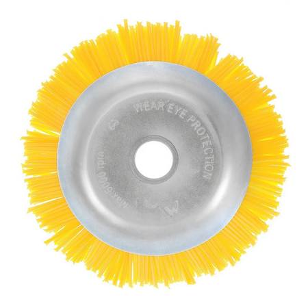 Szczotka do czyszczenia kostki brukowej szczotka nylonowa do kosa spalinowa