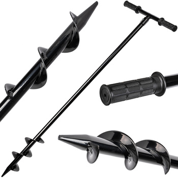 Świder ręczny wiertło do gleby ziemi gruntu drzew słupków sadzenia 50 mm FALON-TECH