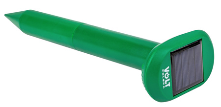 Ogrodowy solarny odstraszacz gryzoni i zwierząt (kun, myszy, szczurów, kretów) DOBERMAN KRET I GARDEN VOLT POLSKA