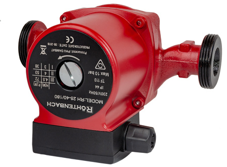 Pompa cyrkulacyjna obiegowa do pieca C.O. ROHTENEBACH 25-40/180 IBO