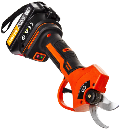 Sekator akumulatorowy kowadełkowy nożyce ogrodowe elektryczne 2 x AKU CATA C83006 MAR-POL