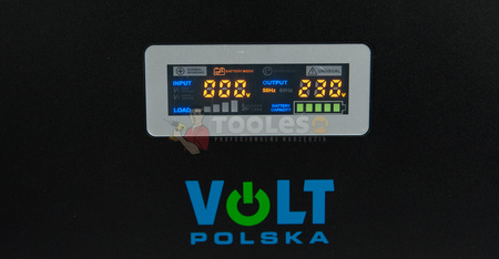 Przetwornica napięcia SINUSUPS-500+40Ah (12V/230V/500W) + akumulator