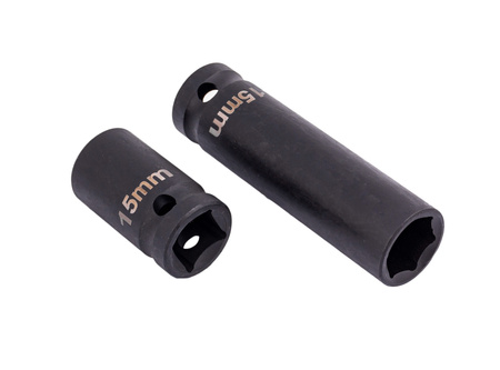 Klucz udarowy pneumatyczny kompozytowy 1/2" 1850Nm BJC +Nasadki 10-19mm 20szt.