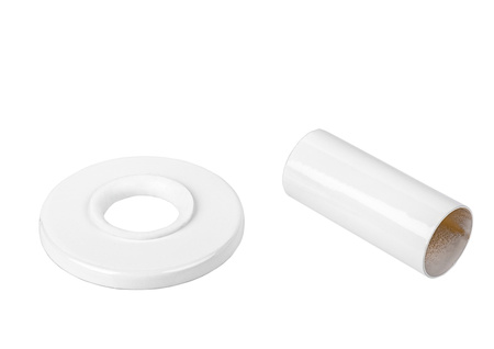 Zestaw maskujący 2 rozety białe DIAMOND