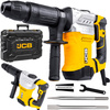 Lekki młot udarowy wyburzeniowy sds max 2 dłuta walizka 15J 1300w JCB