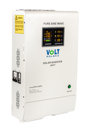 Przetwornica solarna UPS SINUSPRO 3000S (48V/3000W) VOLT POLSKA