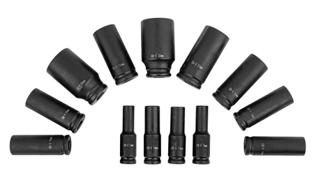 Klucz pneumatyczny udarowy do kół 1/2 mocny 1850Nm nasadki 8-32 zestaw BJC