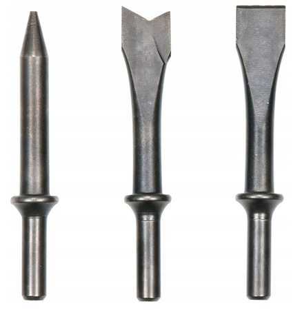 Młotek pneumatyczny kompozytowa budowa + 4 dłuta YATO