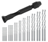 Precyzyjna mini wiertarka ręczna wkrętak + wiertła 0,5 - 3 mm 25el FALON-TECH