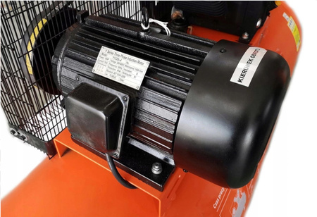 Kompresor olejowy 4-tłokowy ze zbiornikiem o pojemności 500L, 12bar BJC