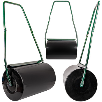 Walec ogrodowy stalowy do trawy trawnika gleby ziemi wał 50 cm GEKO