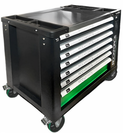 Szafka warsztatowa wózek narzędziowy z wyposażeniem klucze nasadowe 274 el ROCKFORCE