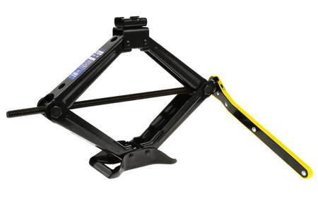 Podnośnik samochodowy lewarek trapezowy 2T +grzechotka GEKO