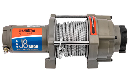 Wyciągarka elektryczna 12v 3500 lbs 1,5 T do quada TITANIUM WINCH