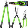 Zestaw 2x sekator nożycowy ogrodniczy nożyce do gałęzi i krzaków