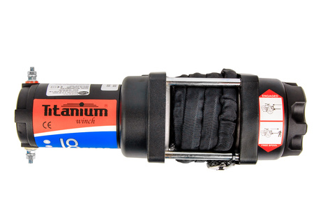 Wyciągarka wciągarka 3500 lbs samochodowa 12v 1360 kg lina syntetyczna ślizg TITANIUM WINCH