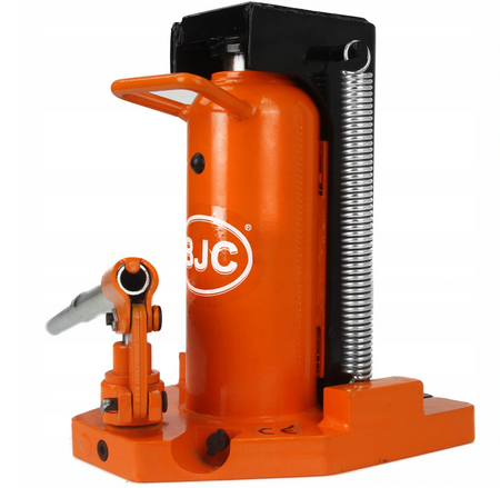 Podnośnik hydrauliczny maszynowy lewarek słupkowy kolejowy mocny 20T TIR BJC