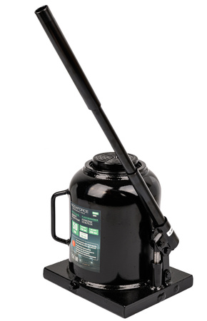 Podnośnik hydrauliczny słupkowy butelkowy maszynowy mocny 50 TON lewarek ROCKFORCE