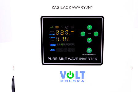 Przetwornica UPS Awaryjne Zasilanie Pieca CO SINUSPRO-900E PLUS(12V/230V/900W) VOLT POLSKA