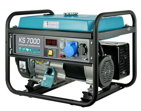 Agregat generator prądu benzynowy KS 7000 5000w 230v Könner & Söhnen KS