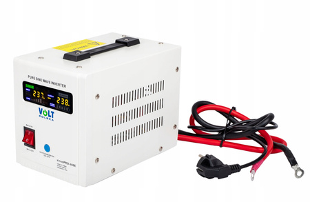 Zestaw awaryjne zasilanie przetwornica UPS SINUSPRO - 800E 12V + Akumulator 100Ah