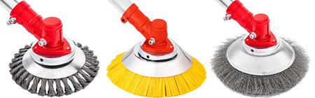 Szczotki do czyszczenia kostki brukowej do kosy spalinowej druciana nylonowa