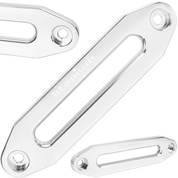 Prowadnica ślizg do wyciągarek z liną syntetyczną duży 9500-17000 LBS Titanium