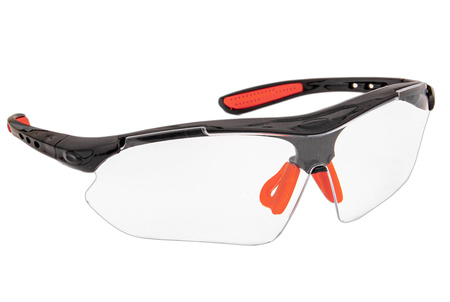 Okulary ochronne bezbarwne przeciwodpryskowe gogle robocze BHP