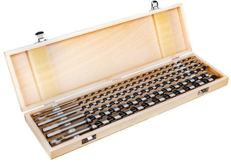 Zestaw wierteł do drewna (wiertło) 6-25 460MM 6szt SILVER