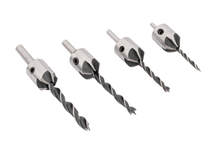 Wiertła do drewna z pogłębiaczem zestaw 3-6mm 4szt FALON-TECH