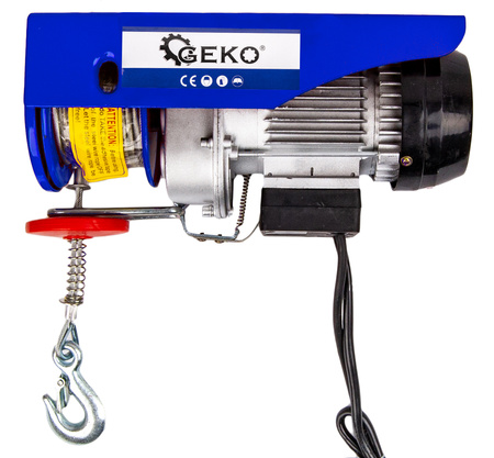 Wciągarka elektryczna warsztatowa budowlana 300kg 600W GEKO