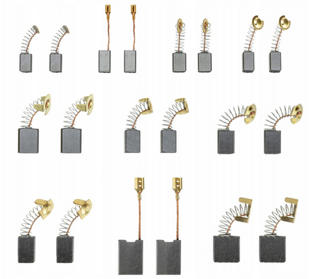Szczotki węglowe do elektronarzędzi wiertarki uniwersalne zestaw 10 par FALON-TECH