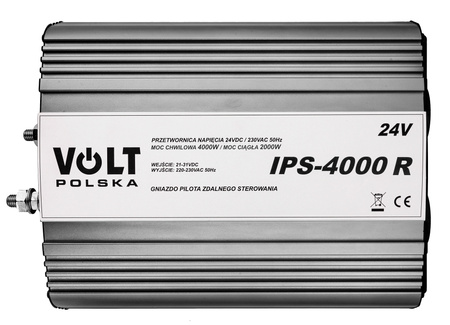 Przetwornica samochodowa IPS-4000R 24V/230V 2000/4000W VOLT POLSKA