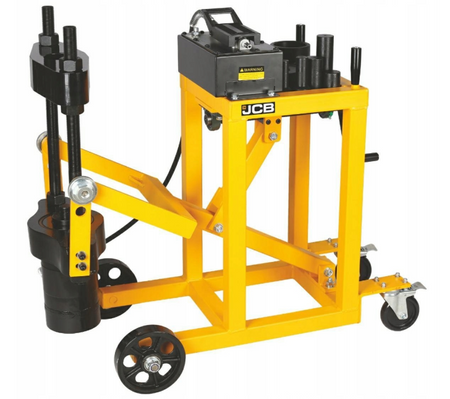 Prasa mobilna pneumatyczna hydrauliczna do sworzni mocna solidna 75T JCB