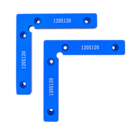 Kątowniki precyzyjne 90° 120x120 mm komplet FALON-TECH