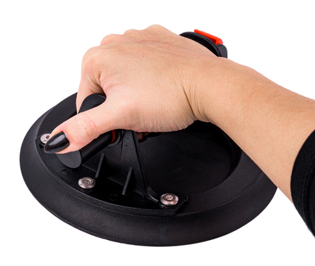 Uchwyt przyssawka próżniowa z pompką do przenoszenia szyb płytek glazury FALON-TECH