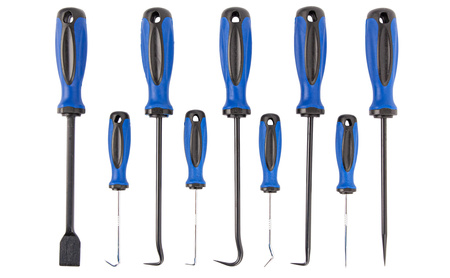 Śrubokręty haczykowe do oringów 9 elem. FALON-TECH