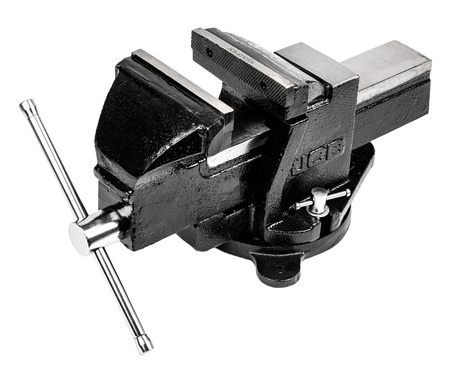 Profesjonalne imadło ślusarskie obrotowe stalowe 150mm JCB