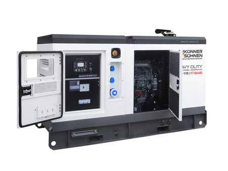Agregat generator prądu stacja diesel 18-1YE 17,6 kVA Könner&Söhnen KS
