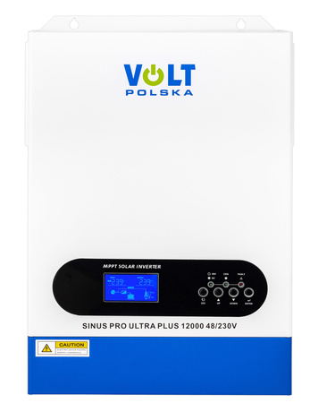 Inwerter solarny SINUS PRO ULTRA PLUS 12000 48/230V (6200/12000W) + 120A MPPT (60-500V) VOLT POLSKA