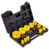 Otwornice do metalu drewna Bi-Metal 17 szt otwornica FALON-TECH