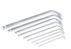 Klucze imbusowe imbus z kulką 1,5-10 mm CRV 9 sztuk SILVER
