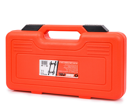 Ściągacz ściski sprężyn amortyzatorów z zabezpieczeniem 260 mm MC Person 2 szt MAR-POL