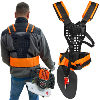 Solidne szelki do kosy spalinowej kosiarki wykaszarki pasy nośne uprząż DEMON