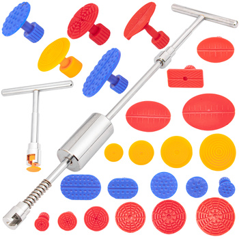 Młotek Bezwładnościowy PDR 2w1 do wgnieceń karoserii +19 adapterów FALON-TECH