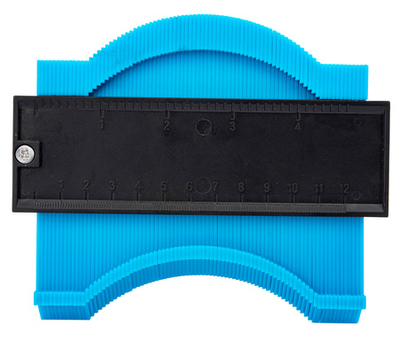 Wzornik szablon przymiar odwzorowania kształtów duplikator 120 mm FALON-TECH